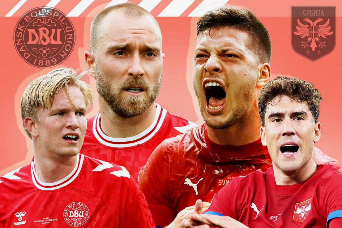 CARA Nonton Live Streaming Denmark vs Serbia Malam Ini, Kickoff Pukul 02.00 WIB, Siaran Langsung Gratis di TV Online