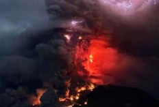 Penyebab Munculnya Petir di Gunung Ruang Saat Meletus, Apakah Ada Dampak Menegangkan?